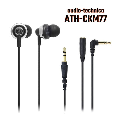 Audio Technica ATH-CKM77 Premium Kopfhörer In-Ear Headphone Earphone