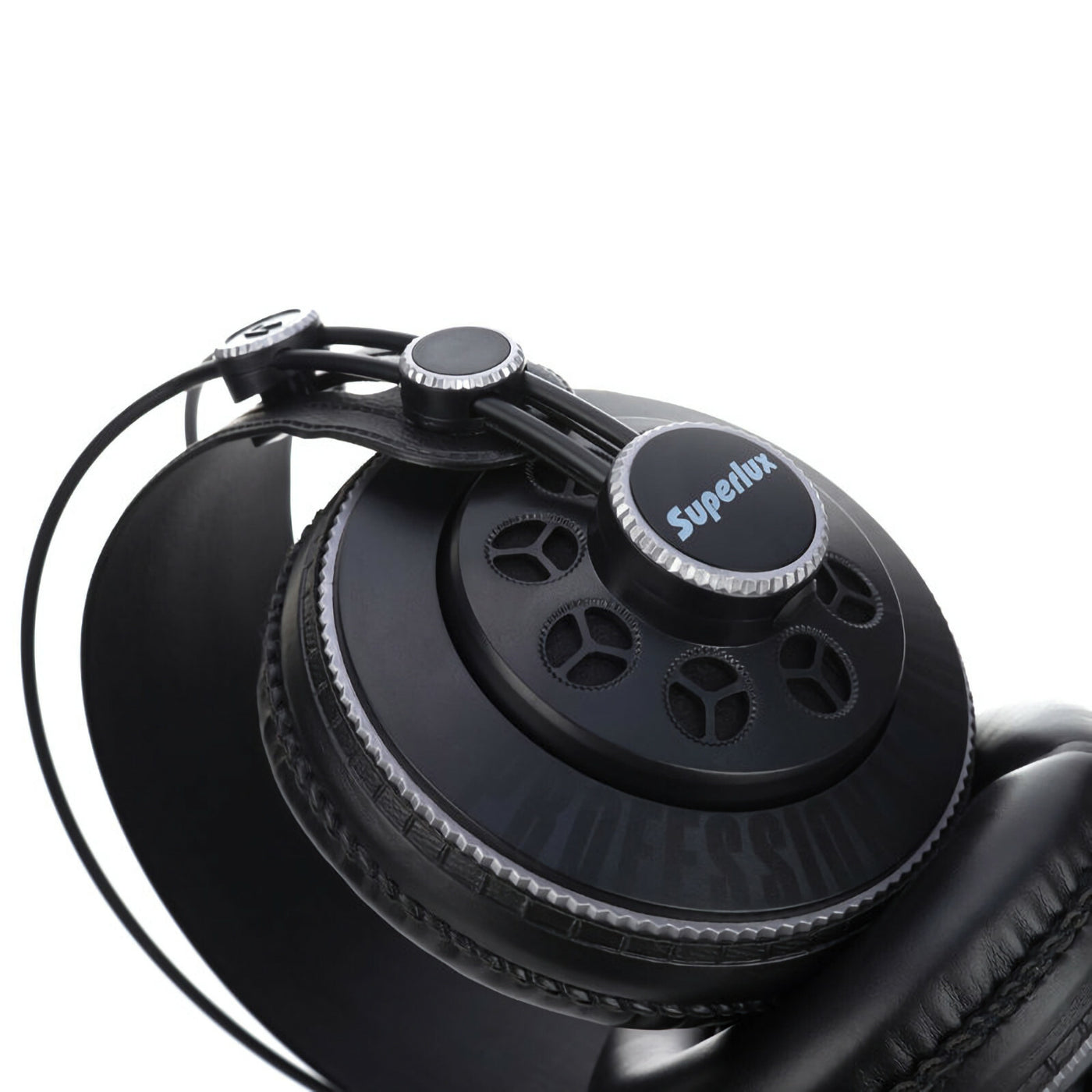 Superlux HD681 Stereo Kopfhörer Schwarz Grau mit Zubehör 6.3 mm Adapter Neu