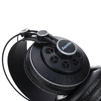 Superlux HD681 Stereo Kopfhörer Schwarz Grau mit Zubehör 6.3 mm Adapter Neu