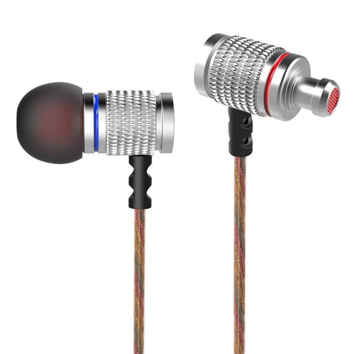 Silbernes KZ ED2 EDR2 In-Ear-Headset