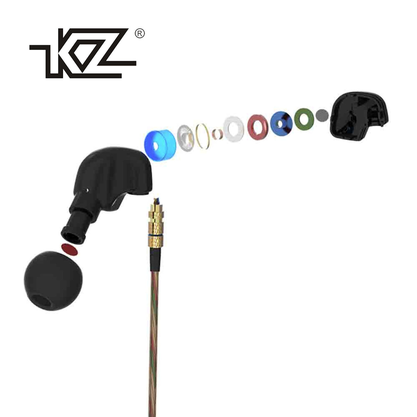 KZ ATR High-End Professional HiFi In-Ear Kopfhörer für Samsung, LG