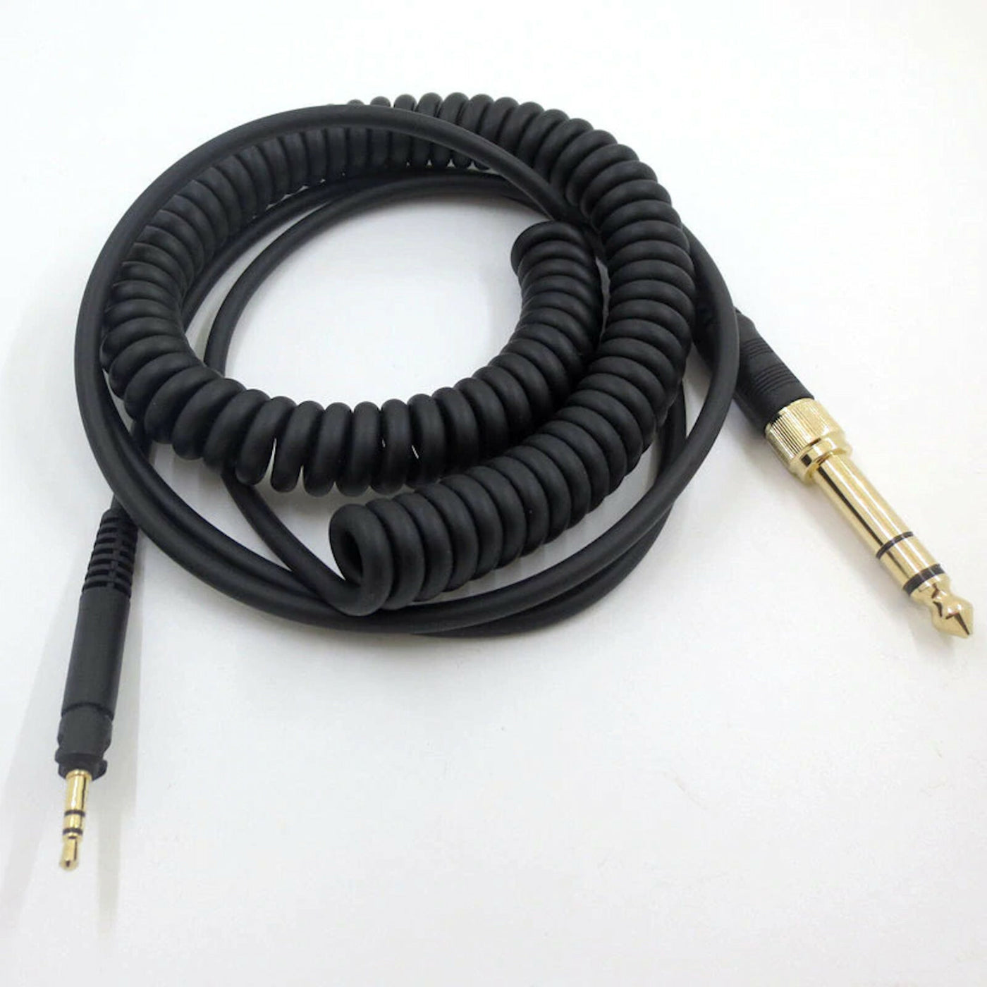 1,4-2,8m Audio Spiral Anschlusskabel Audio Technica Pioneer Sennheiser ...