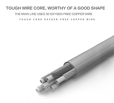 Super Bass High-End In Ear Kopfhörer QKZ DM4 Gold Ohrhörer, austauschbare Kabel