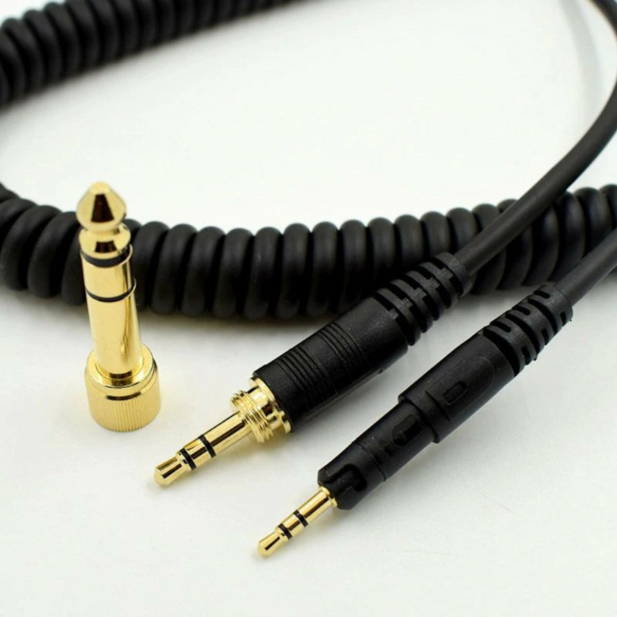Spiral-Anschlusskabel für Pioneer Audio-Technica und Sennheiser