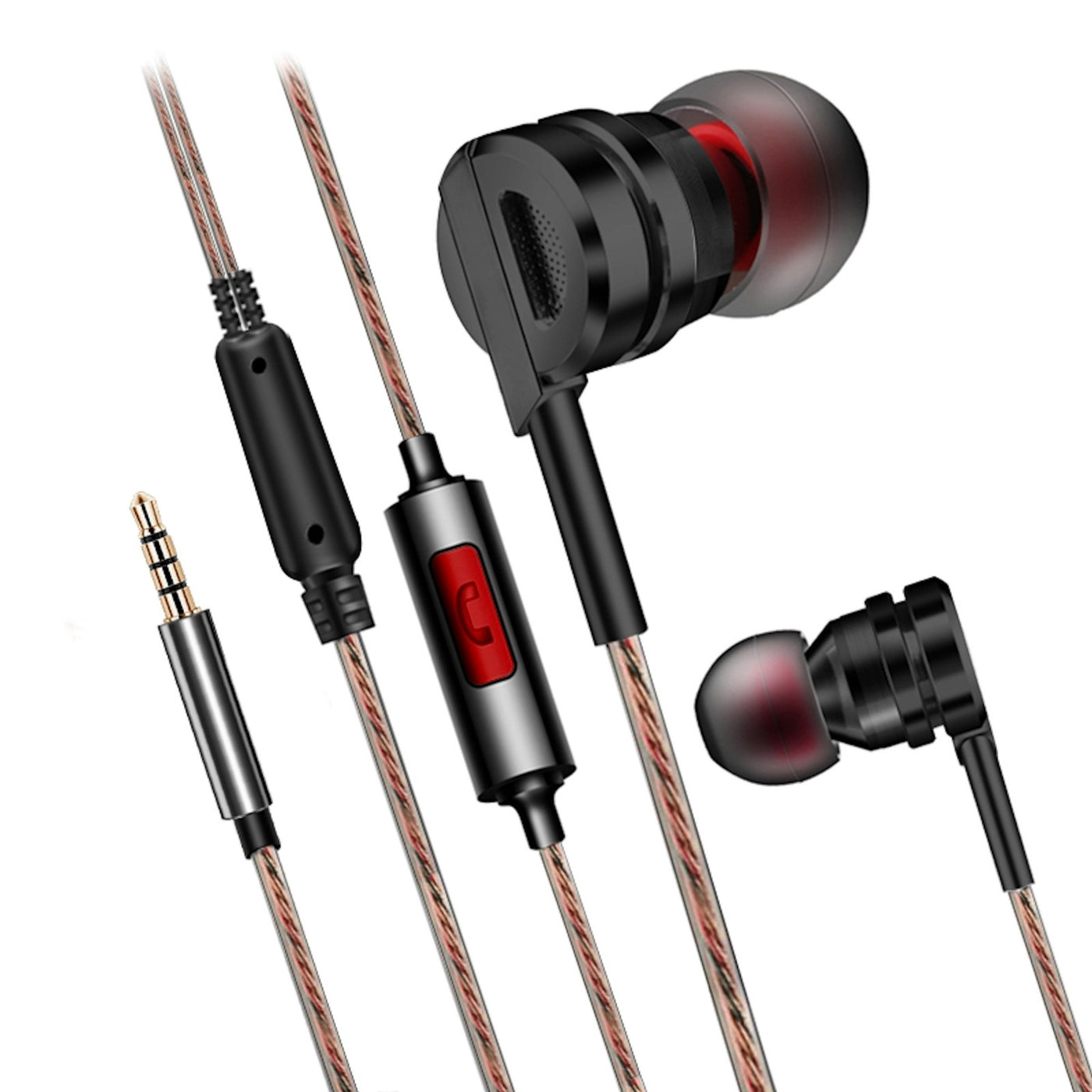 Super Bass In-Ear Headset Kopfhörer KZ DM9 Professional Gunmetal in PU Hardcase
