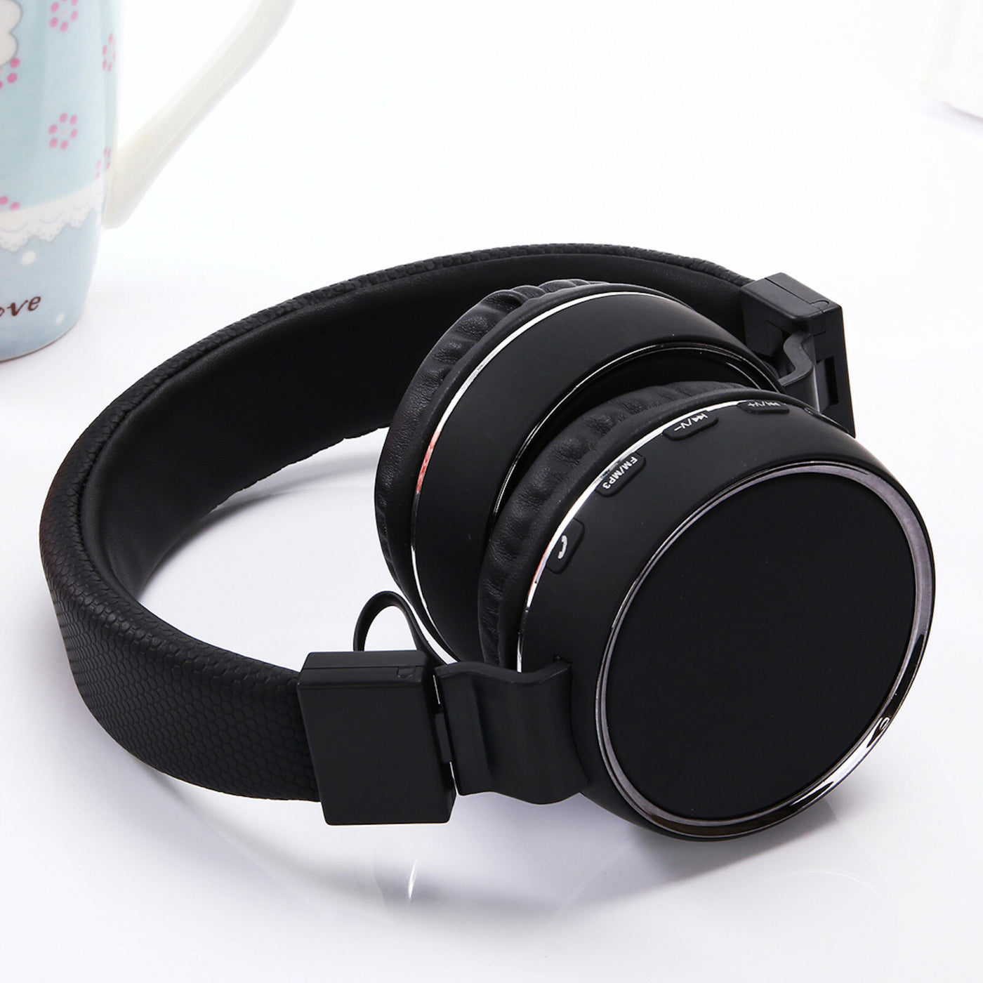 Bluetooth Kopfhörer/Headset SH17 Wireless Headphone TF-Karte 3.5 mm schwarz