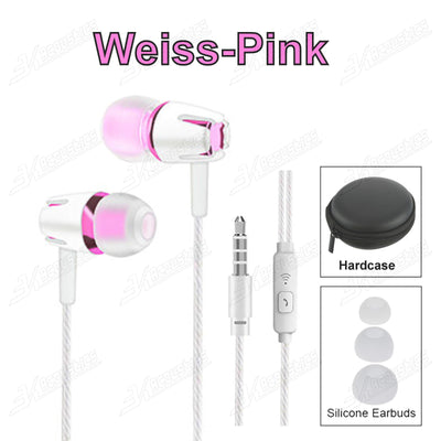 Super Bass In-Ear Kopfhörer Ohrhörer S9 Headset Earphone Headphone + Tasche