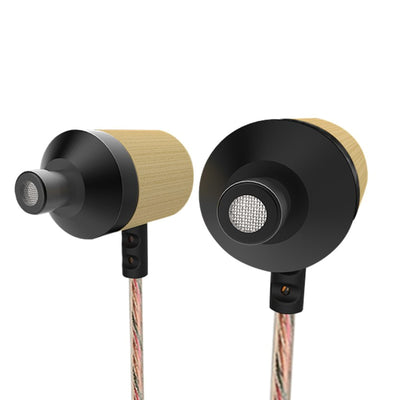 Original KZ ED7 Bambus Holz In-Ear Bass Kopfhörer PU-Hardcase HiFi High Quality