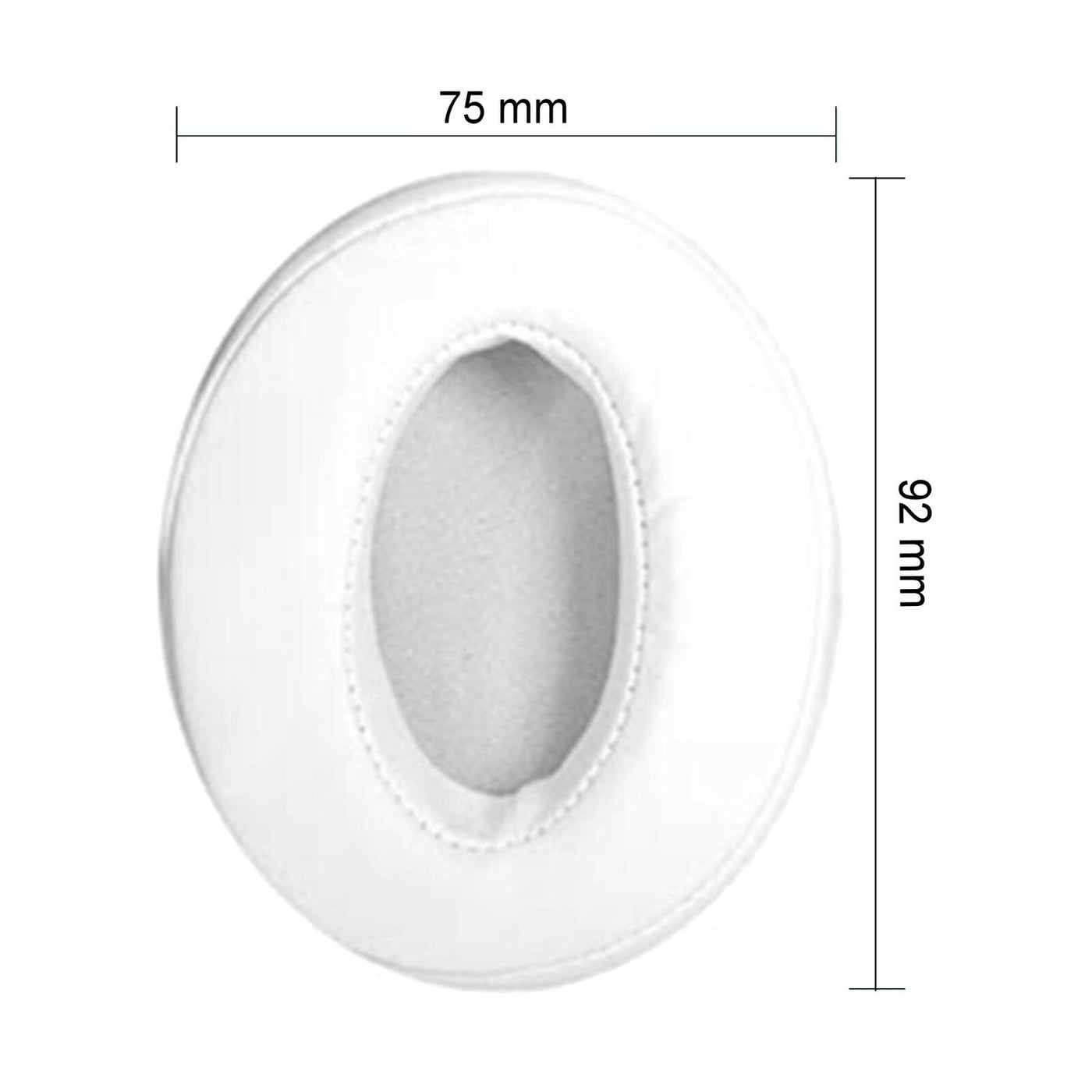 Ohrpolster Sennheiser Kopfhörer HD4.20 HD4.30 HD4.40 HD4.50 HD350BT Weiss