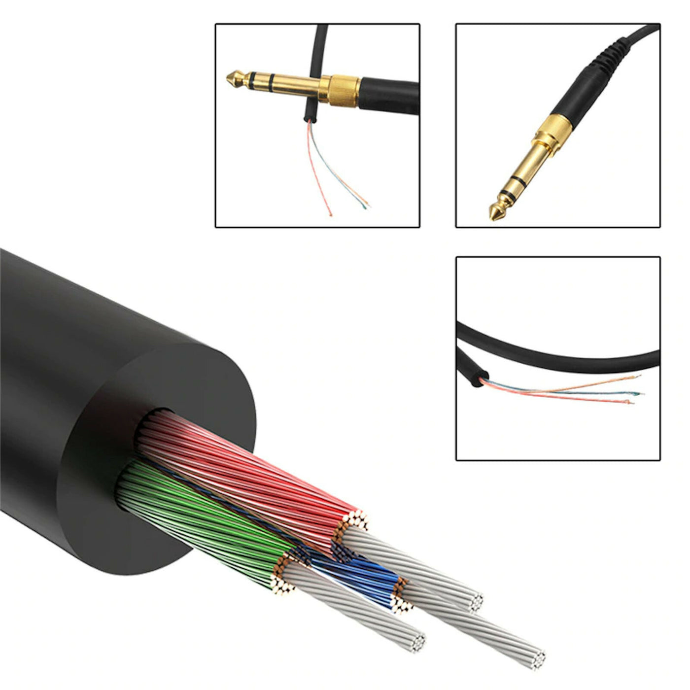 Audio Kopfhörer Spiral Kabel für Beyerdynamic DT 770 770Pro 990 990Pro