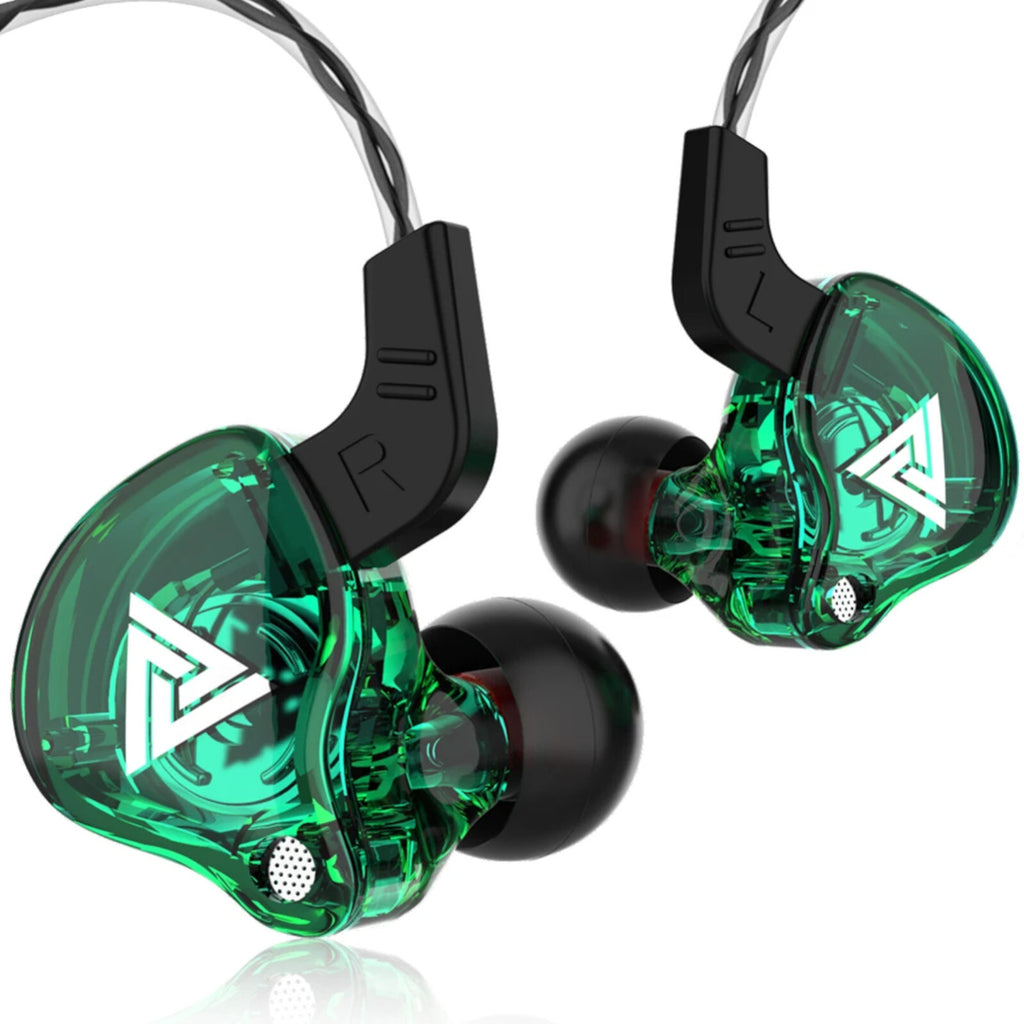 Grüner QKZ AK6 Hi-Res In-Ear-Kopfhörer