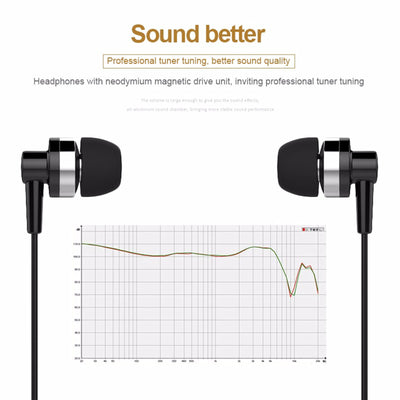 In-Ear Headset JD89 Schwarz Kopfhörer Earphone Bass für Samsung Xiaomi LG HTC