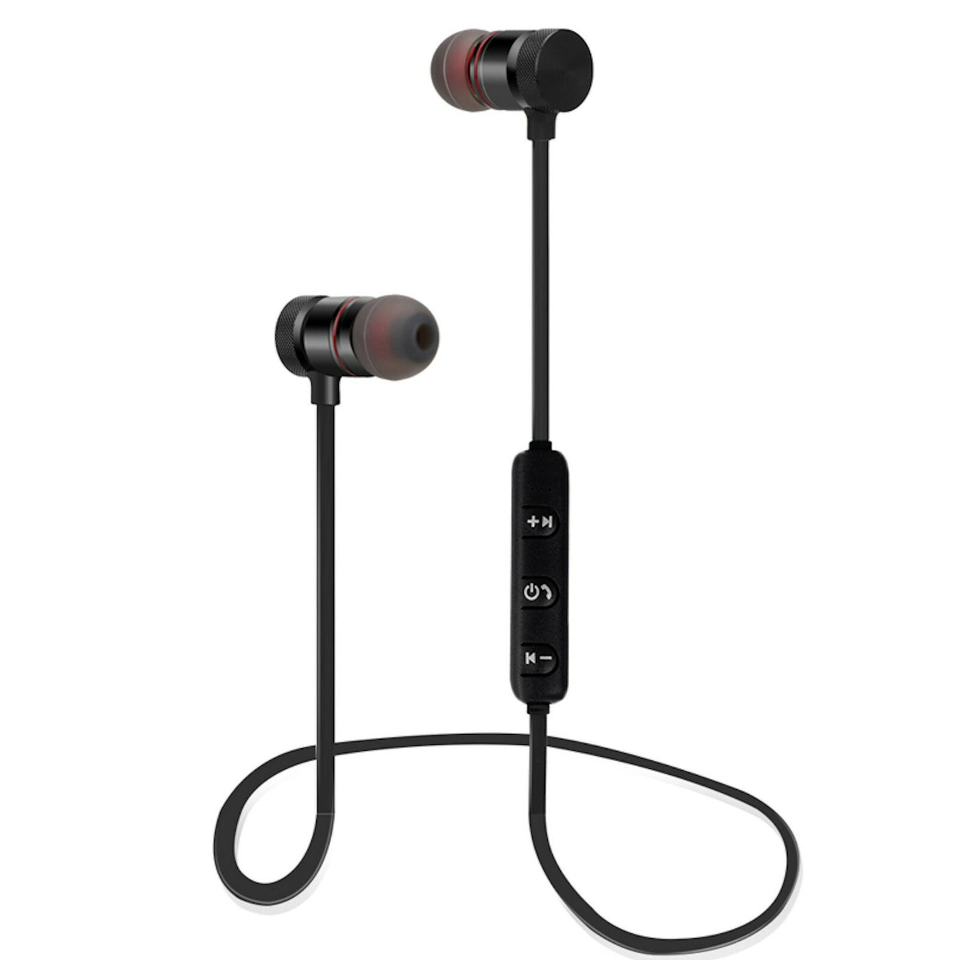 Bluetooth In Ear Kopfhörer Magnetisch Wireless Headset X9 Schwarz