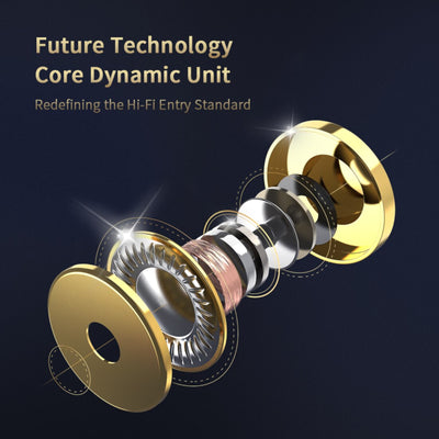 Premium Headset Kopfhörer QKZ-AKX Pro HiFi In-Ear-Headset Ohrhörer + Hardcase