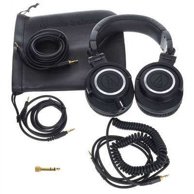 Audio-Technica ATH-M50x – Professioneller Studio-Kopfhörer mit Spitzenklang