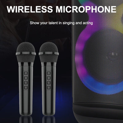 Partybox Sing-E ZQS8288 beleuchtete Lautsprecherbox Mic Bluetooth USB TWS