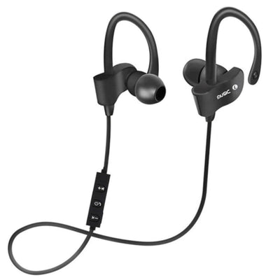 Sport In Ear Bluetooth Headset Ohrbügel Kopfhörer Wireless Bass OB-01 Schwarz