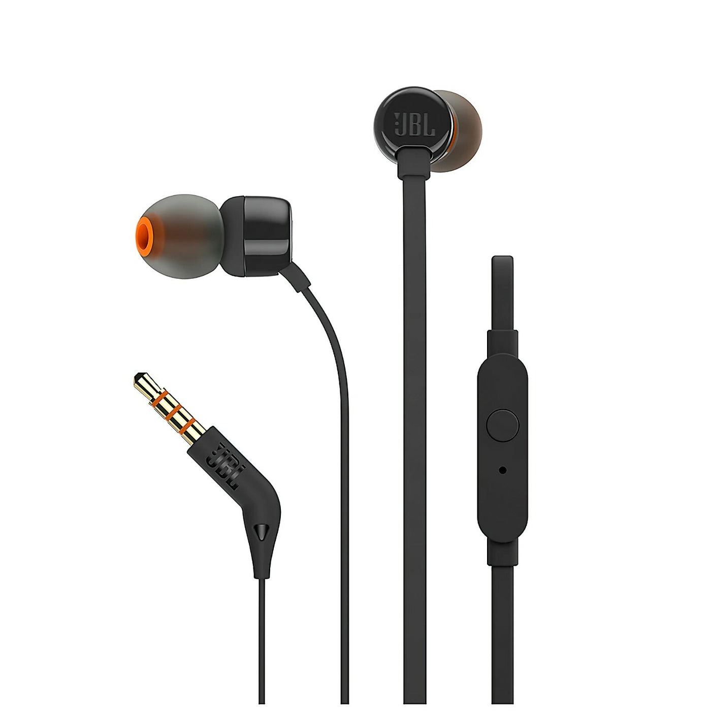 JBL T110 In-Ear Kopfhörer mit Mic Headset mit 3,5mm AUX Anschluss