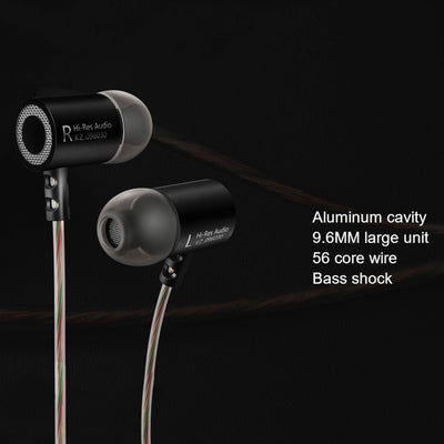 Original KZ Z1 black High-End Kopfhörer In-Ear PU-Hardcase Bass Beats