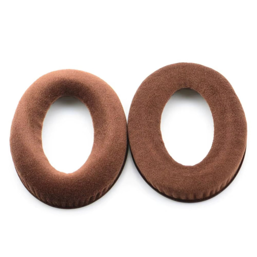 Braune Velours-Ohrpolster für Sennheiser HD559 bis HD599