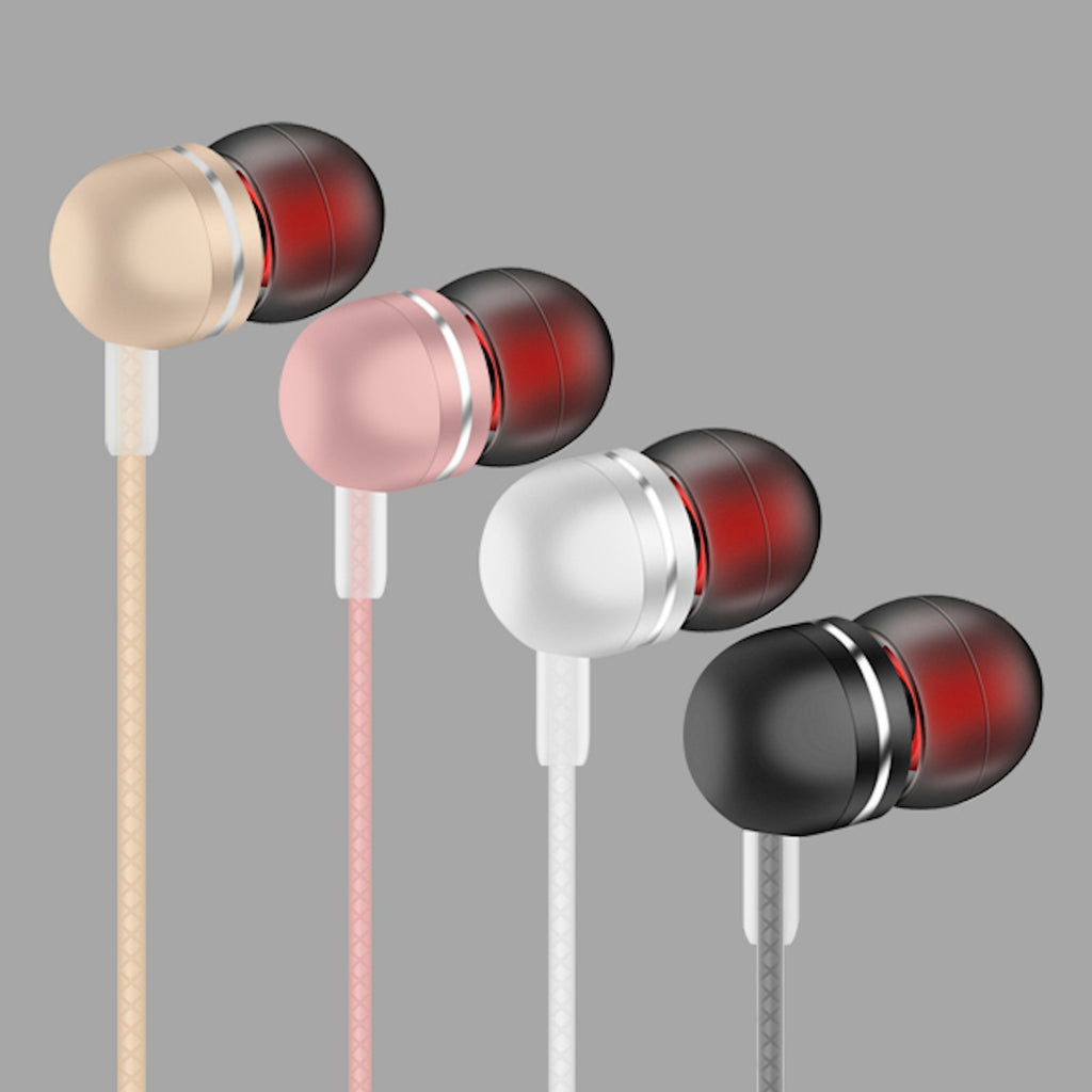 3K V13 In-Ear-Kopfhörer mit Mikrofon und PU-Tasche