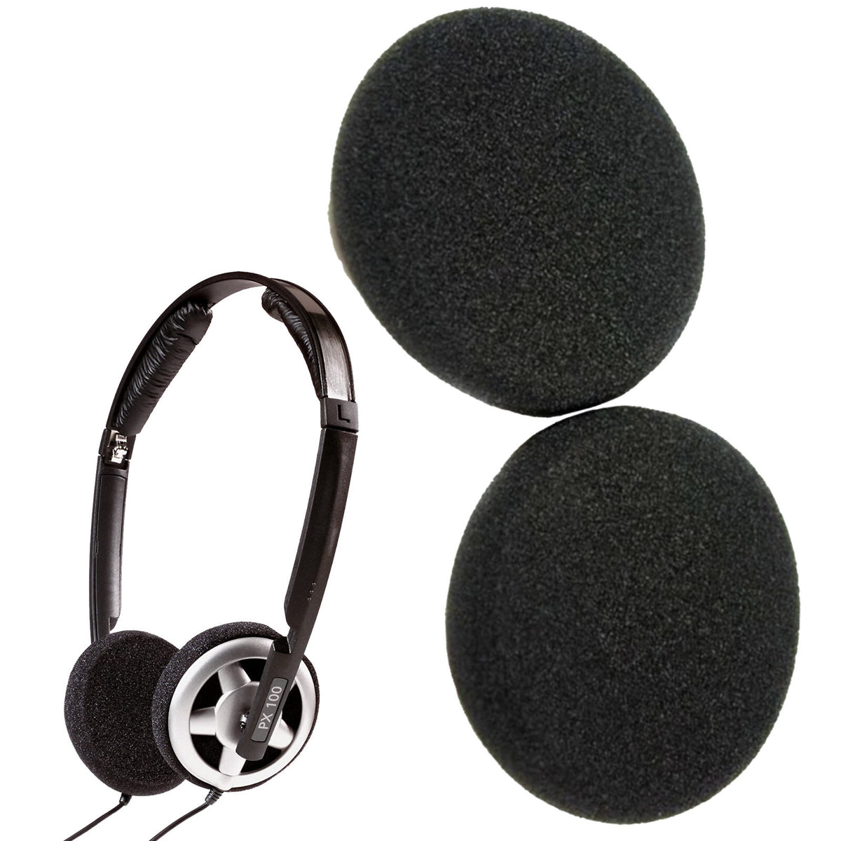 Schaumstoff-Ohrpolster für Koss Porta Pro 48 bis 53 mm
