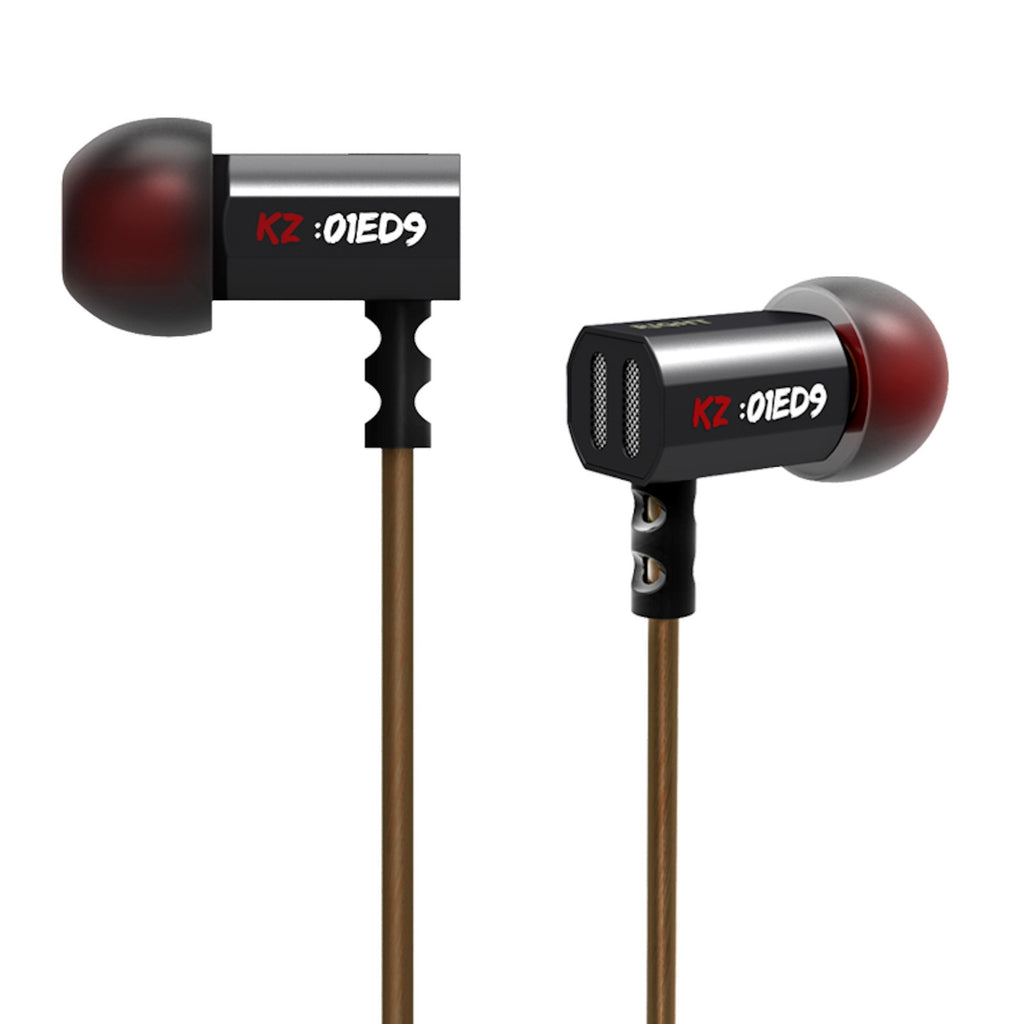 Schwarze KZ ED9 HiFi In-Ear-Kopfhörer