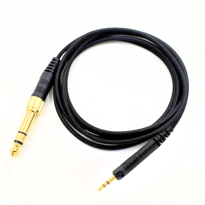 2m Audio Nylon Anschlusskabel Sennheiser HD559 HD560S HD569 HD598 HD599 HD558 ..