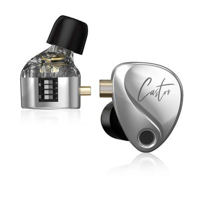 KZ Castor Premium High-End Professional In-Ear Kopfhörer Einstellbarer Bass