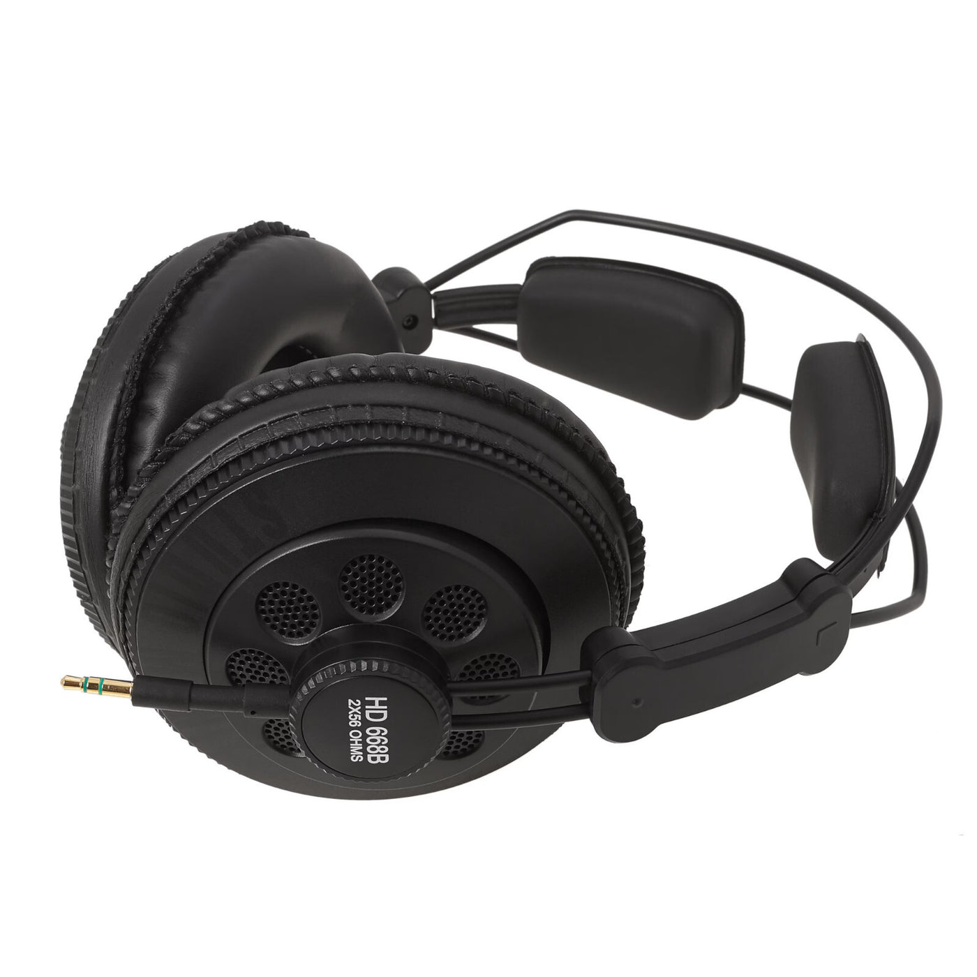 Superlux HD668B Stereo Kopfhörer Schwarz mit Zubehör 6.3 mm Adapter Neu