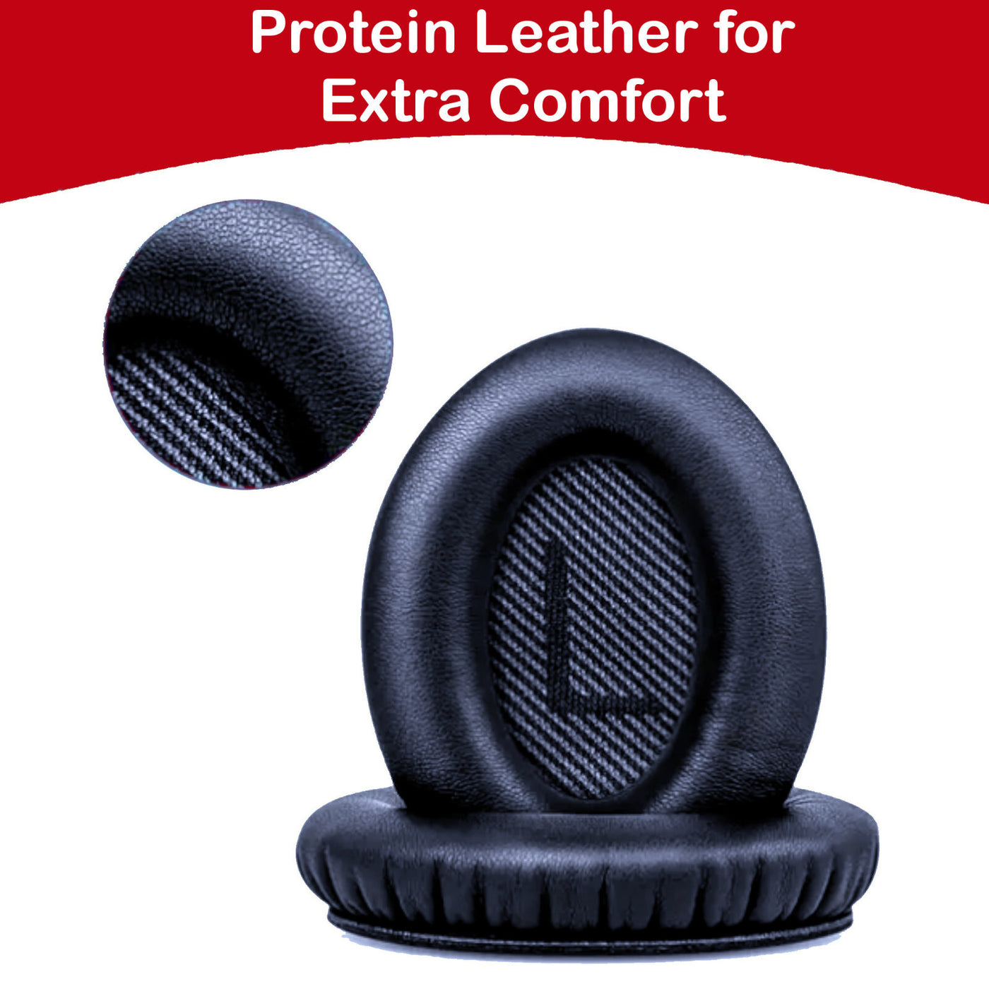 Ohrpolster für Bose QuietComfort QC35 QC15 QC45 QC25 Q35 II Dunkelblau