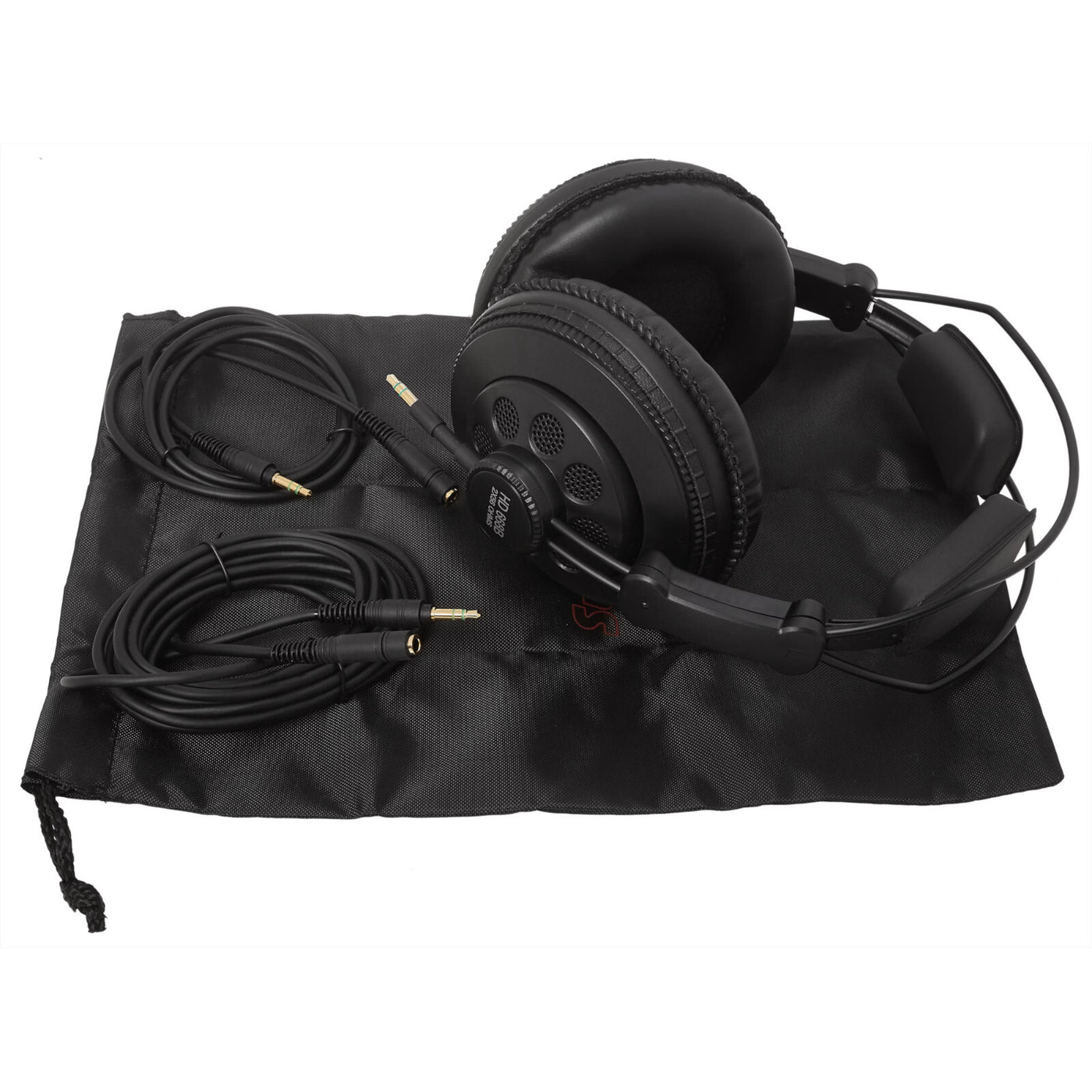 Superlux HD668B Stereo Kopfhörer Schwarz mit Zubehör 6.3 mm Adapter Neu